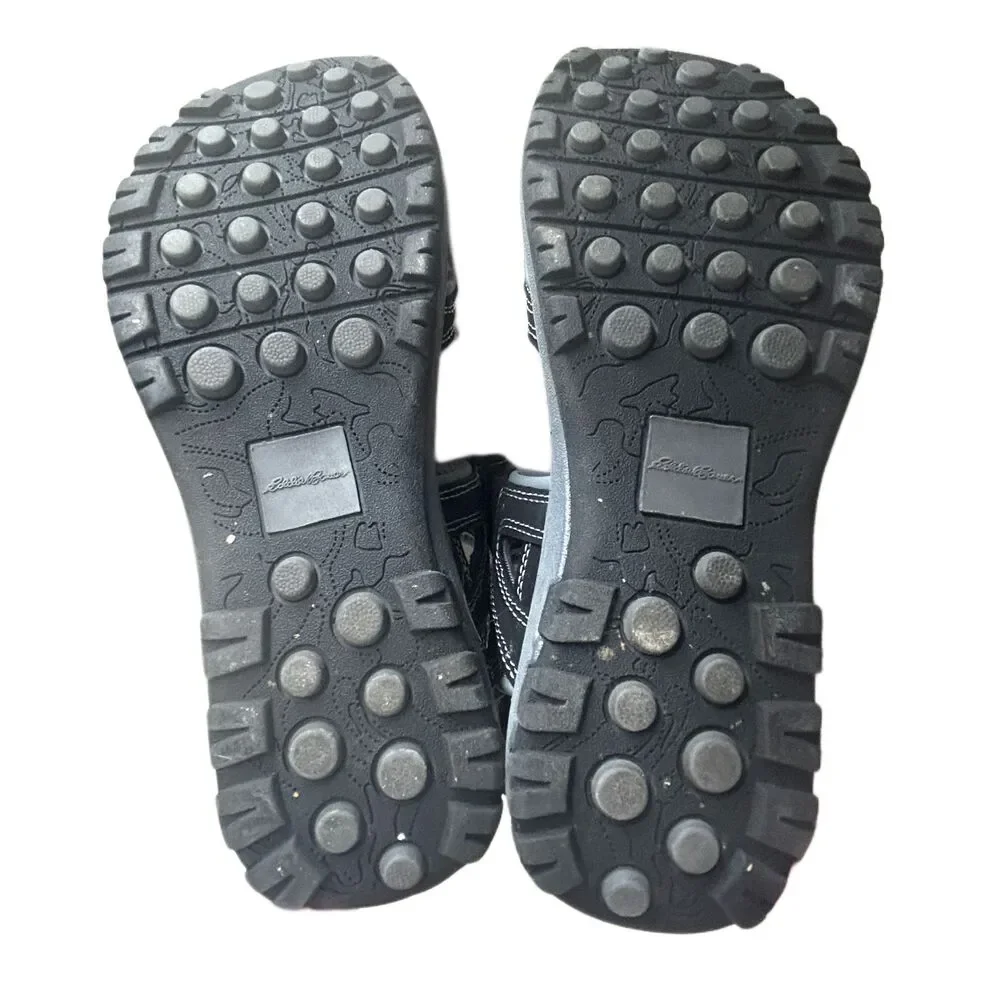 Eddie Bauer Water Shoes Womens 7 Black Gray Sandals Madrona Waterproof - Picture 11 of 11